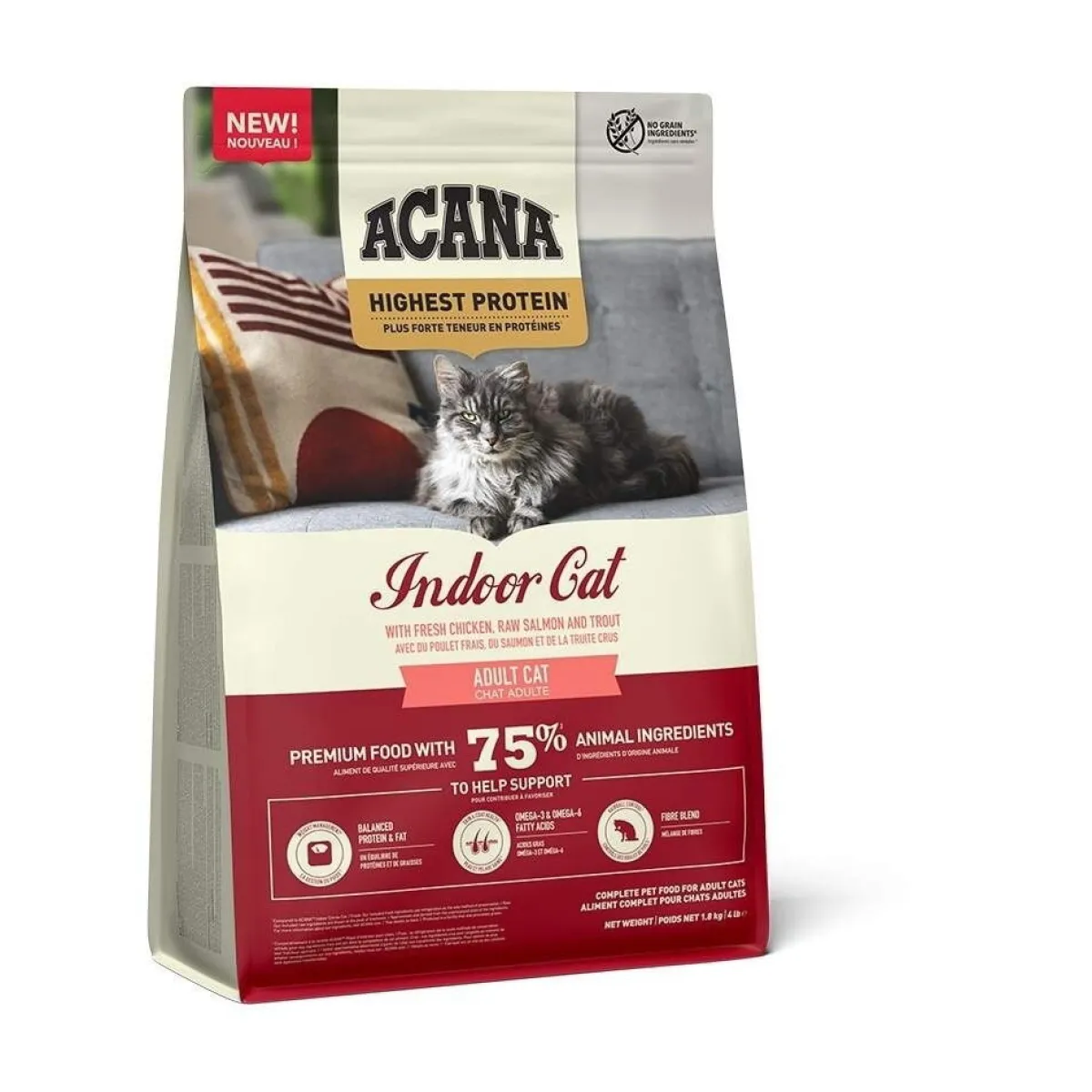 Acana Kissan Kuivaruoka*Cat Highest Protein Indoor