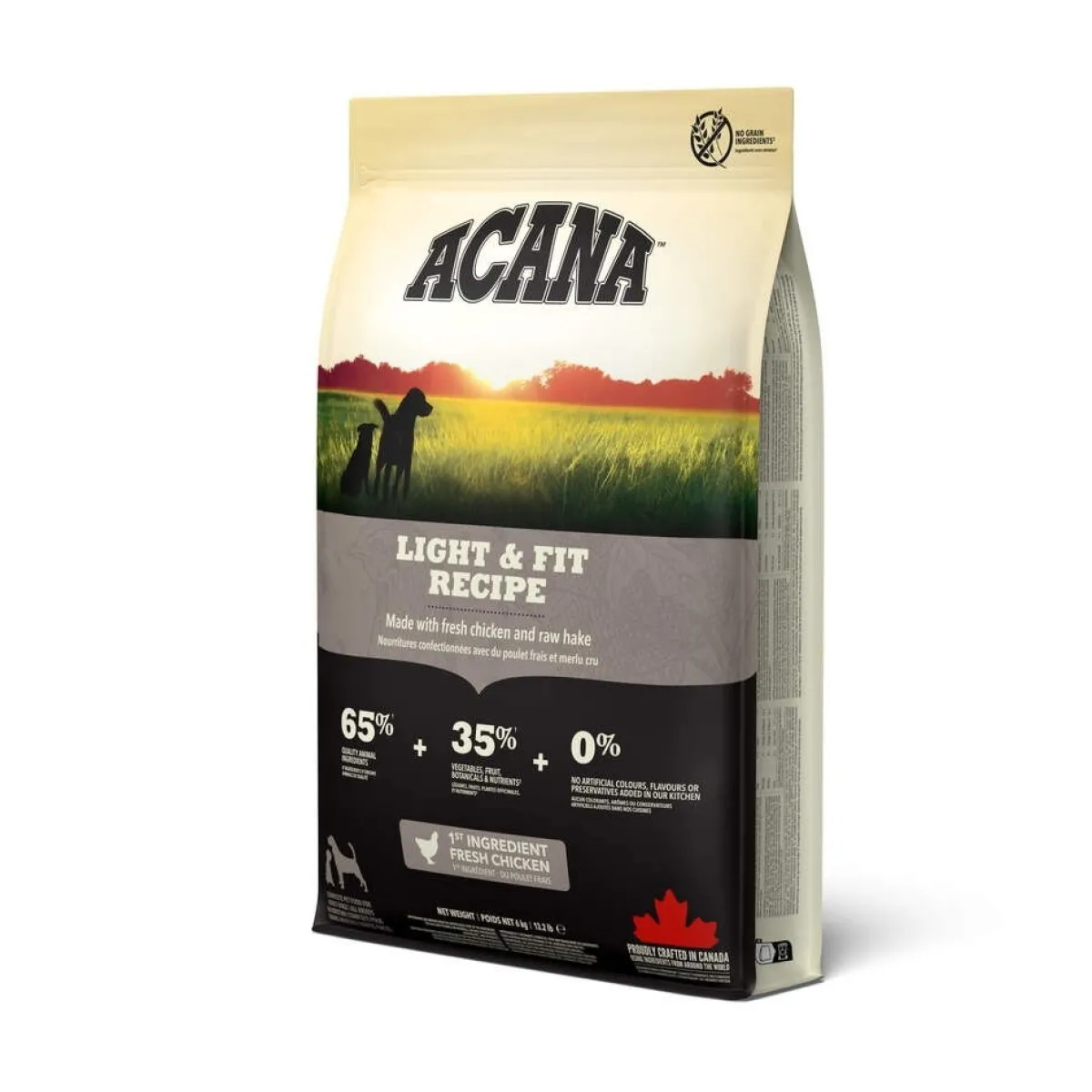 Acana Koiranruoat Erityistapeisiin|Koiran Kuivaruoka*Dog Light & Fit 2 x 11,4 kg