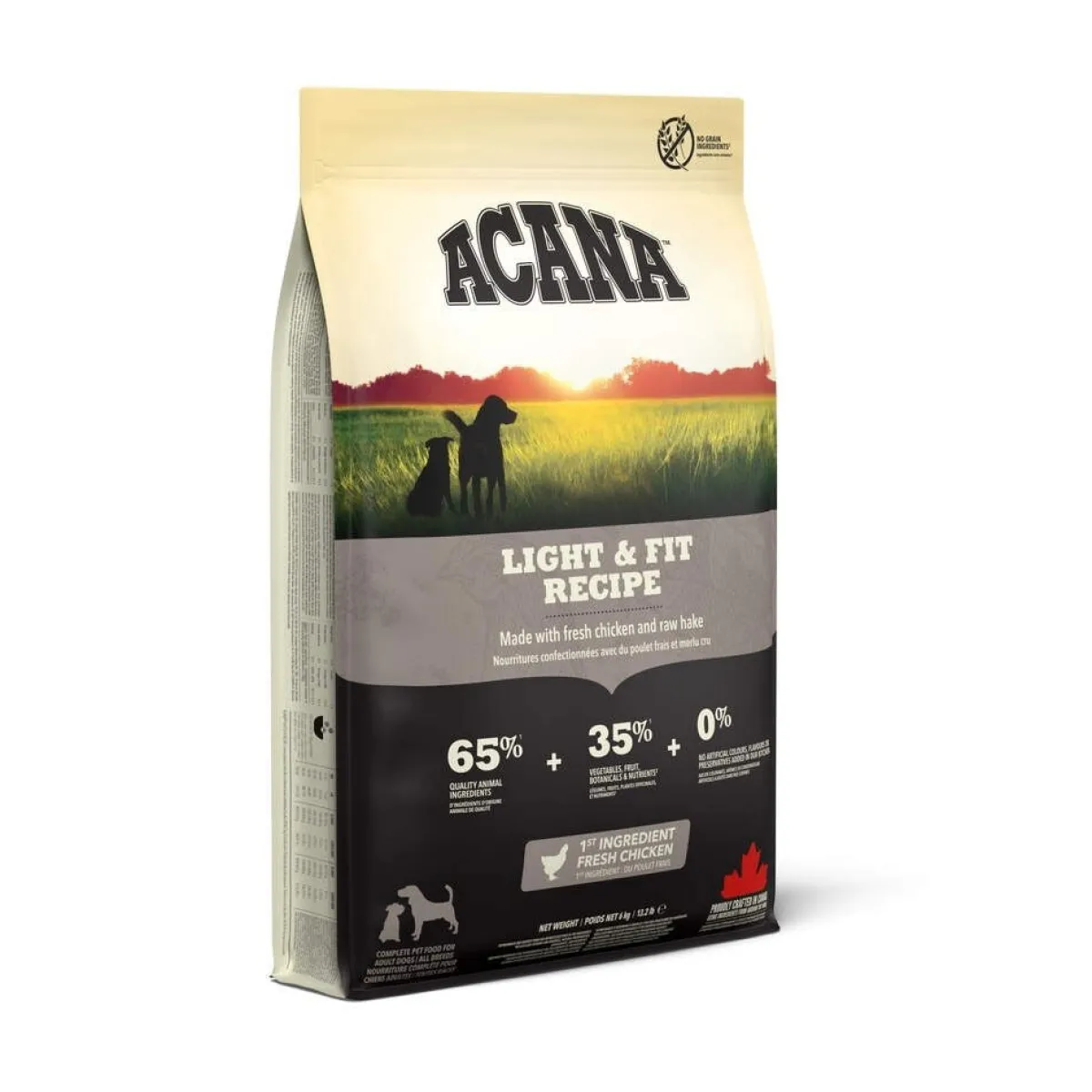 Acana Koiranruoat Erityistapeisiin|Koiran Kuivaruoka*Dog Light & Fit 2 x 11,4 kg