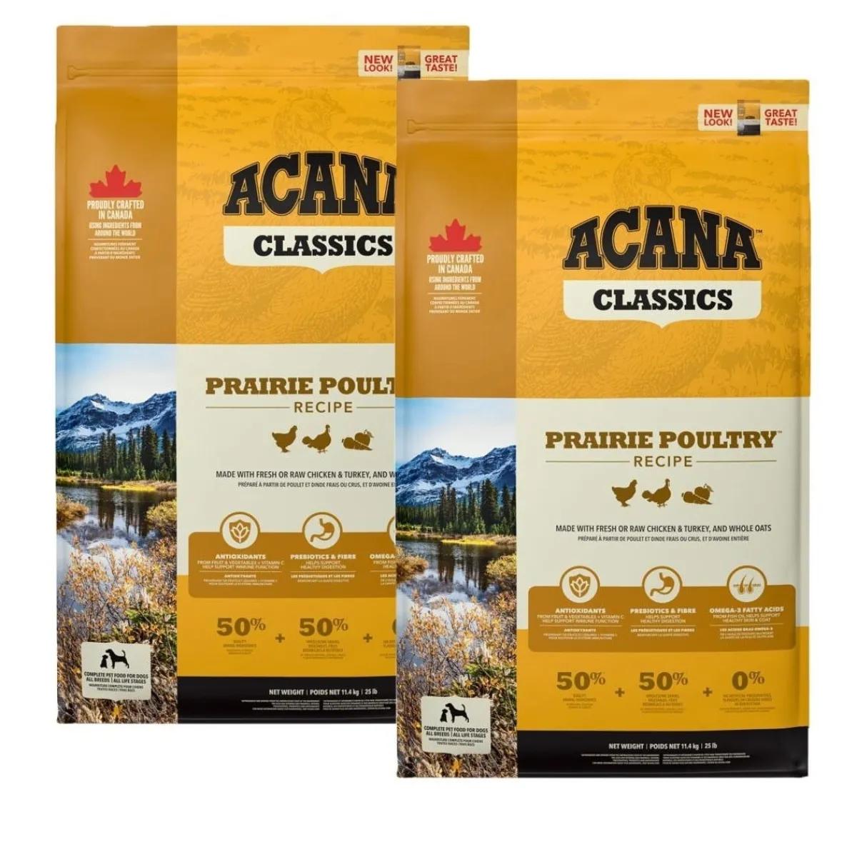 Acana Koiran Kuivaruoka*Dog Prairie Poultry 2x9,7 kg
