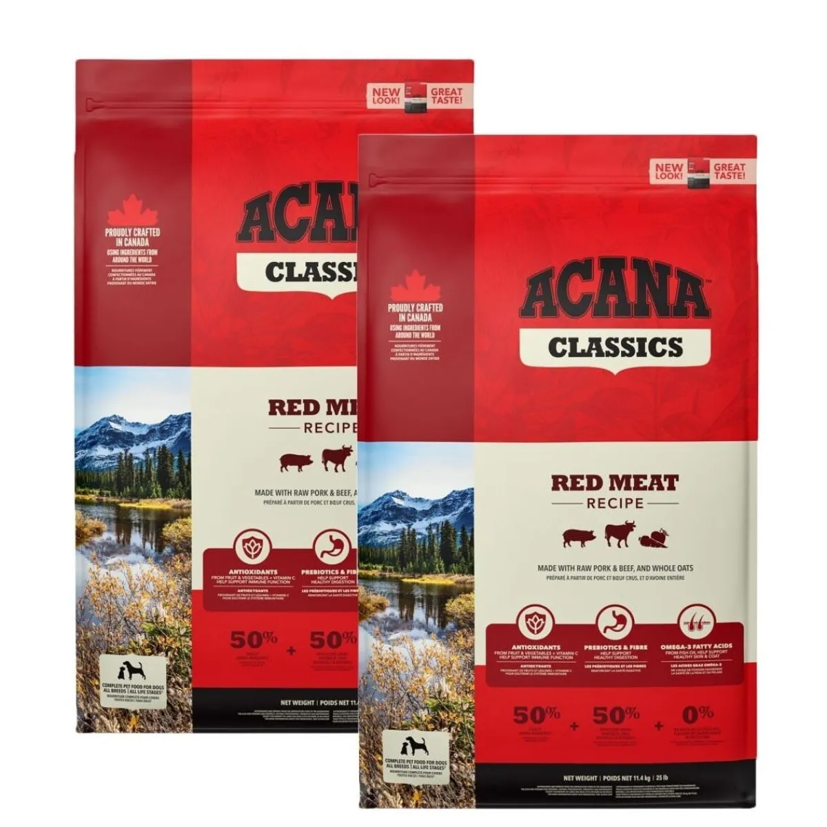 Acana Koiran Kuivaruoka*Dog Red Meat 2x9,7 kg