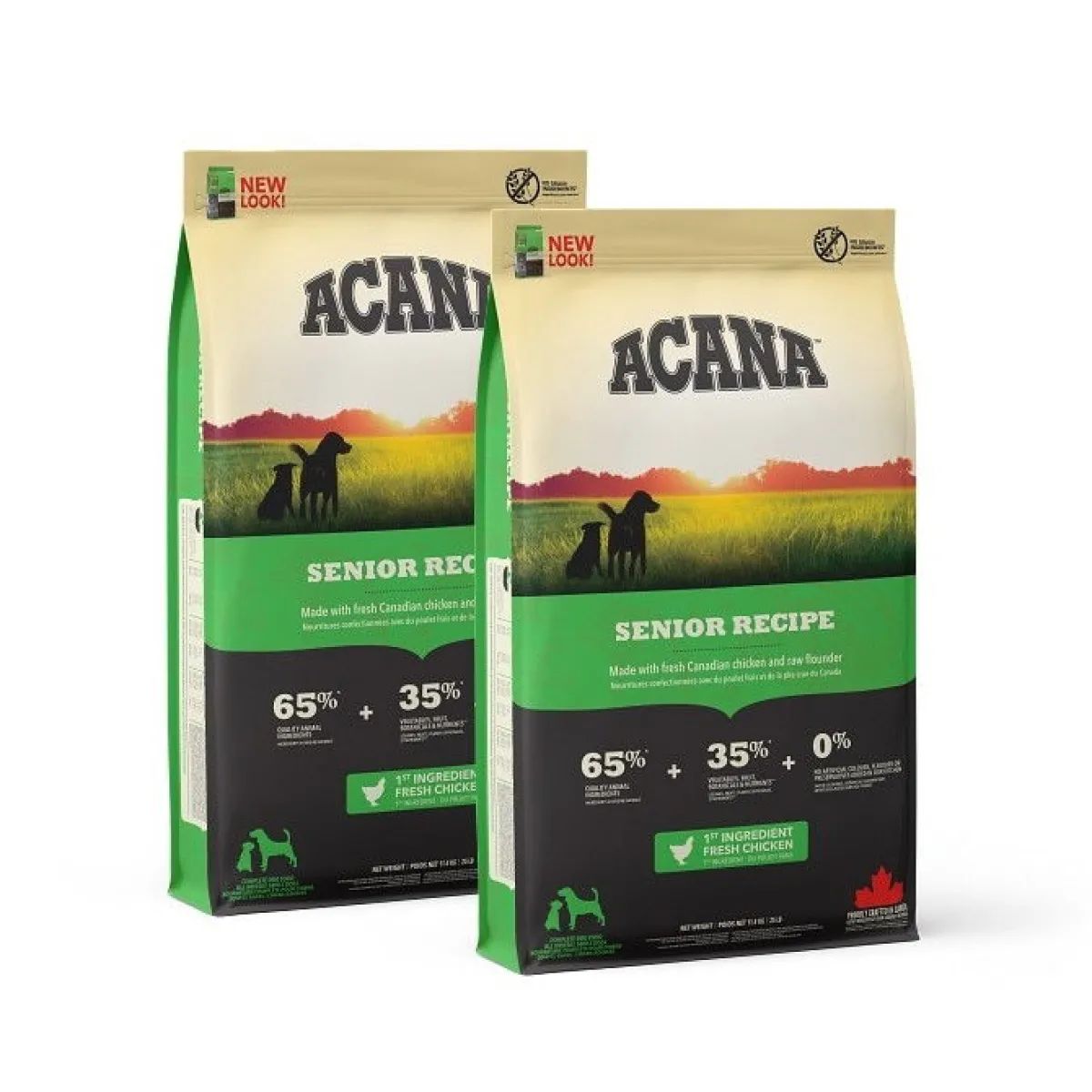 Acana Koiran Kuivaruoka*Dog Senior 2 x 11,4 kg