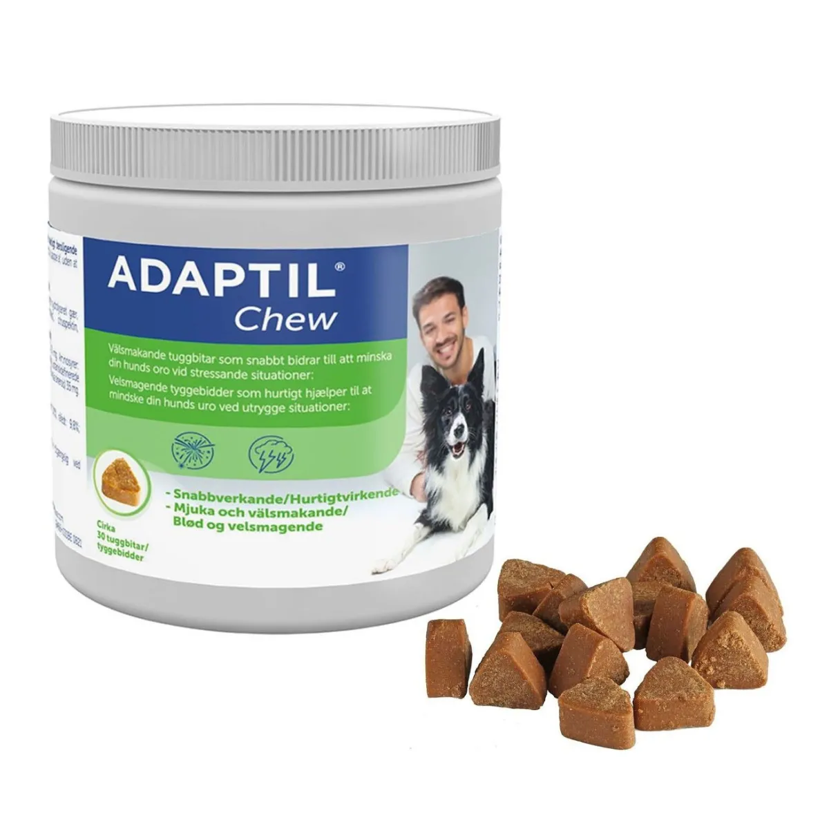 Adaptil Öljyt, Vitamiinit Ja Lisäravinteet|Tyynnyttävät Tuotteet*makupala 30 kpl