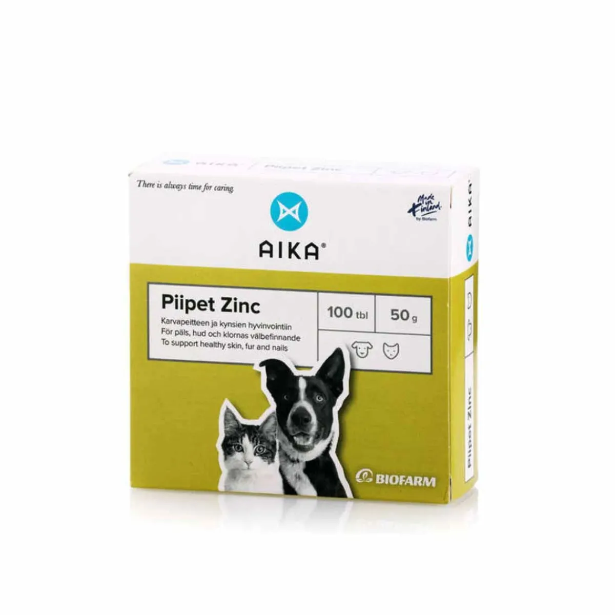 AIKA Öljyt, Vitamiinit Ja Lisäravinteet|Hoito Ja Terveys*Pii-Pet Zinc 100 tabl