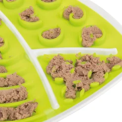 Trixie Koiranpennun Ruokailu|Aktivointikupit Ja Nuolumatot*Aktivointilelu Lick'n'Snack Plate lehti