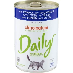 Almo Nature Kissan Märkäruoka*Daily cat mousse tonnikala