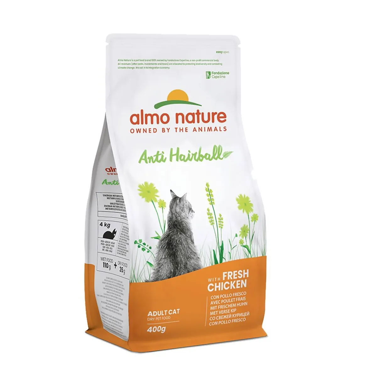 Almo Nature Kissan Kuivaruoka*HFC Anti-Hairball kana