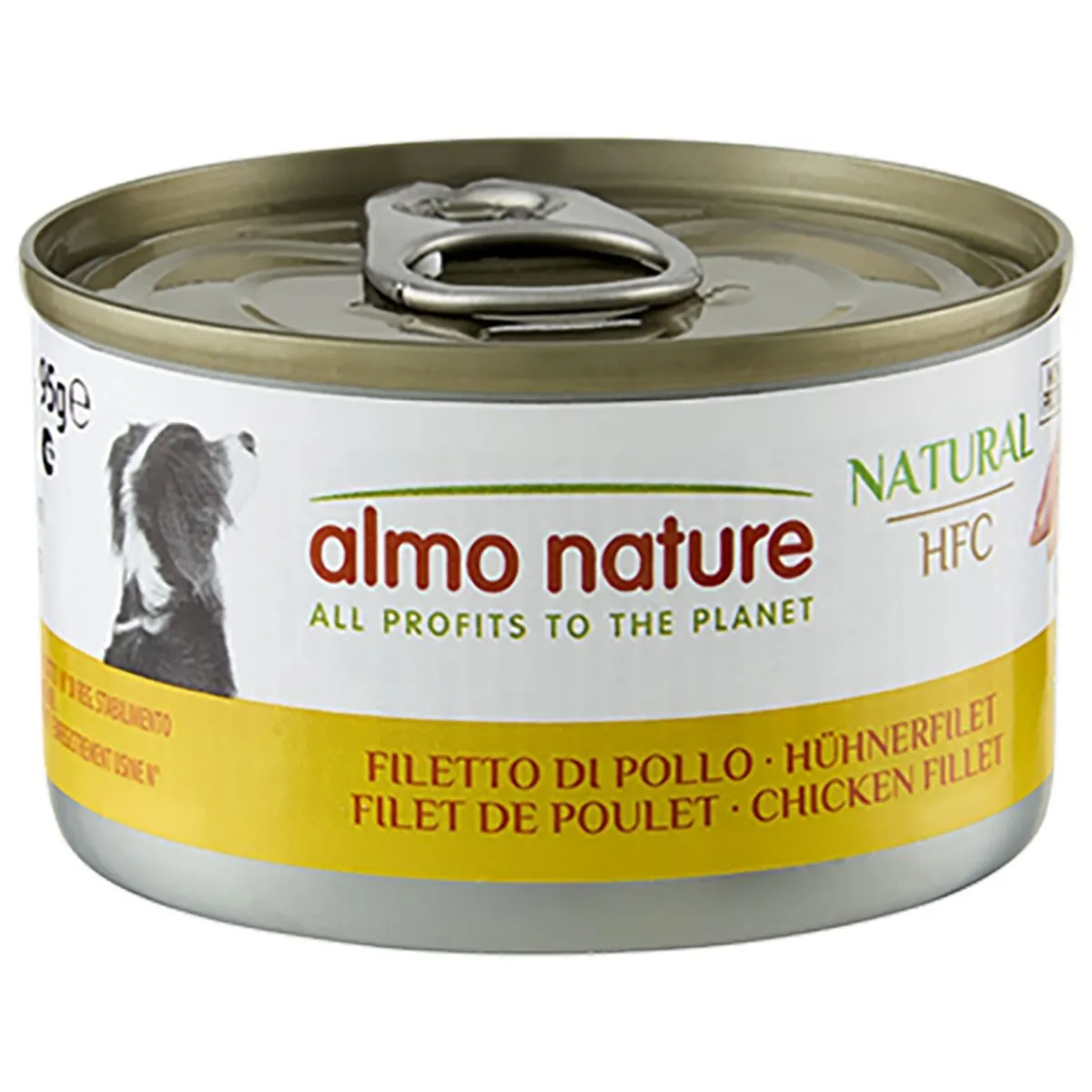 Almo Nature Koiran Märkäruoka Ja Makkarat*HFC dog kanafilee 95 g
