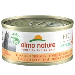 Almo Nature Kissan Märkäruoka*HFC, tonnikala ja katkarapu