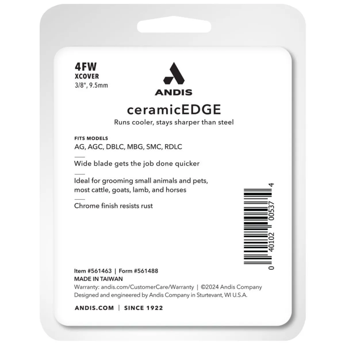 Andis Trimmauskoneet- Ja Tarvikkeet|Koiran Trimmaus Ja Turkinhoito*CeramicEdge Wide leveä terä