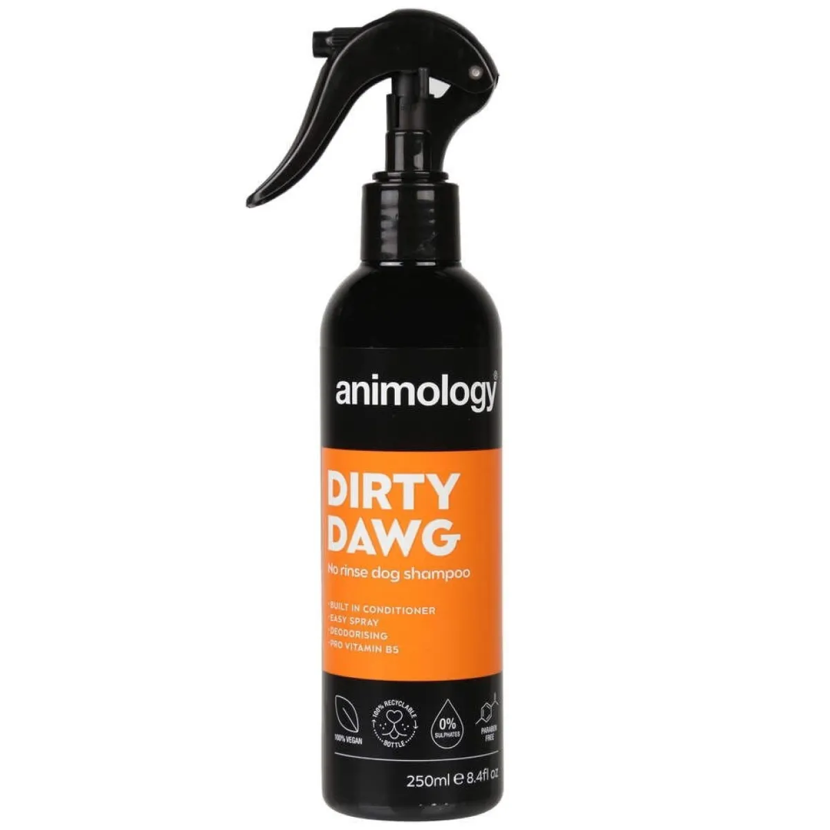 Animology Koiran Shampoot|Koiran Trimmaus Ja Turkinhoito*Dirty Dawg kuivashampoo koiralle, 250 ml