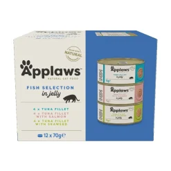 Applaws Kissan Märkäruoka*Kalalajitelma hyytelössä 12x70g