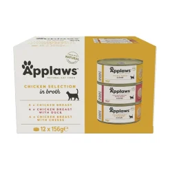 Applaws Kissan Märkäruoka*Kanalajitelma liemessä 12x156g