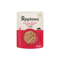 Applaws Kissan Märkäruoka*Kana & Nauta hyytelössä 70g