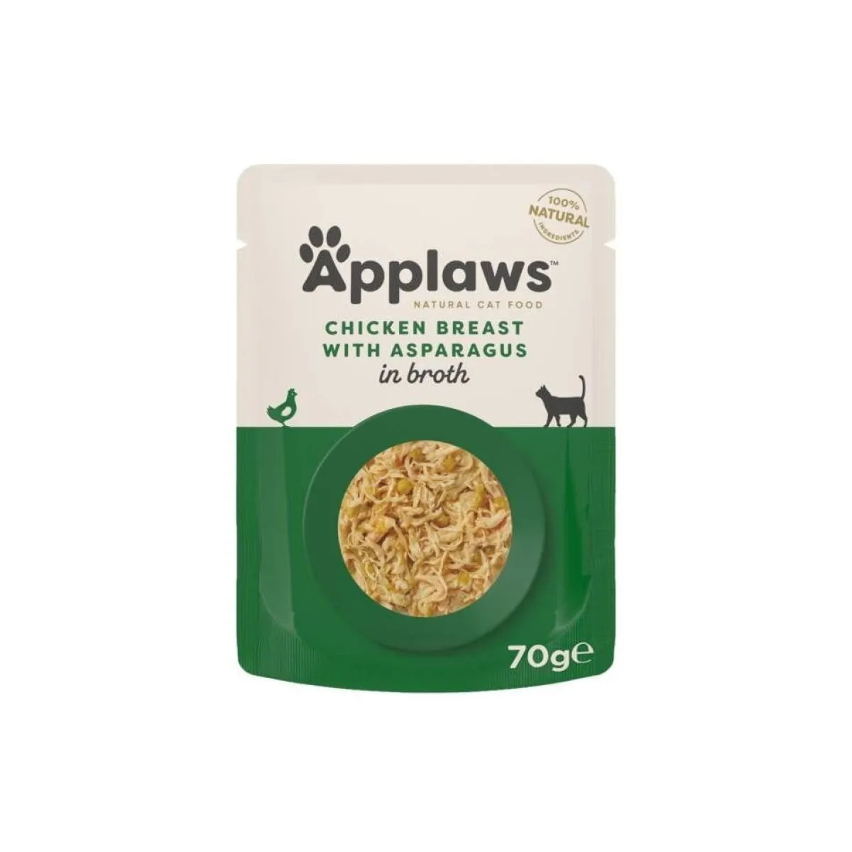 Applaws Kissan Märkäruoka*Kananrinta & Parsa 70g