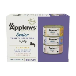 Applaws Kissan Märkäruoka*Multipack Senior jelly 6 x 70 g