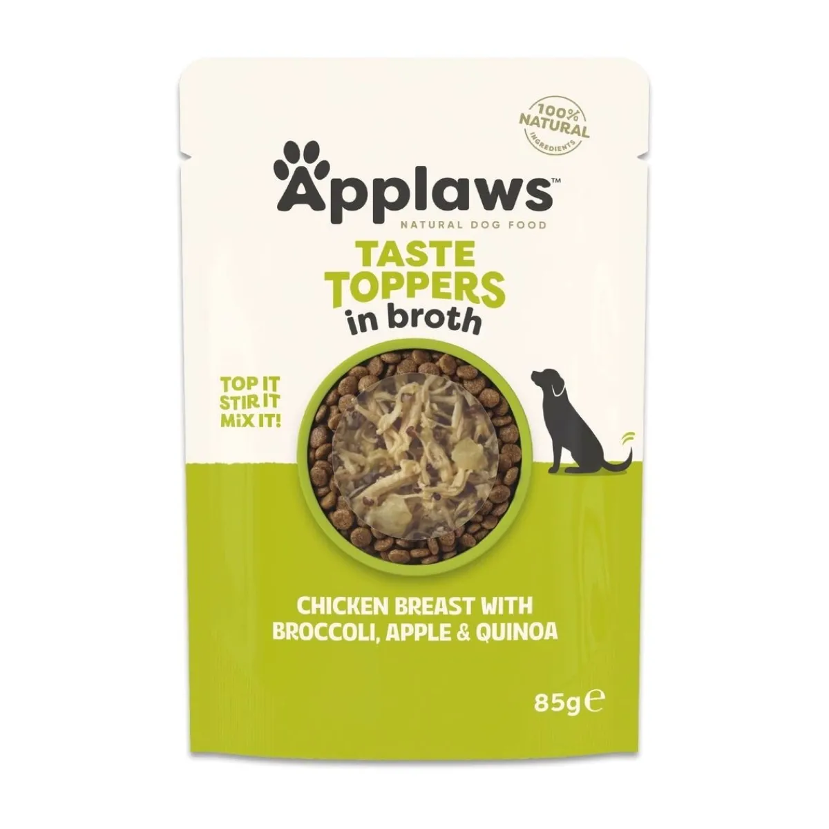Applaws Ruokinnan Monipuolistaminen|Koiran Märkäruoka Ja Makkarat*Taste Toppers kana ja parsakaali 85g
