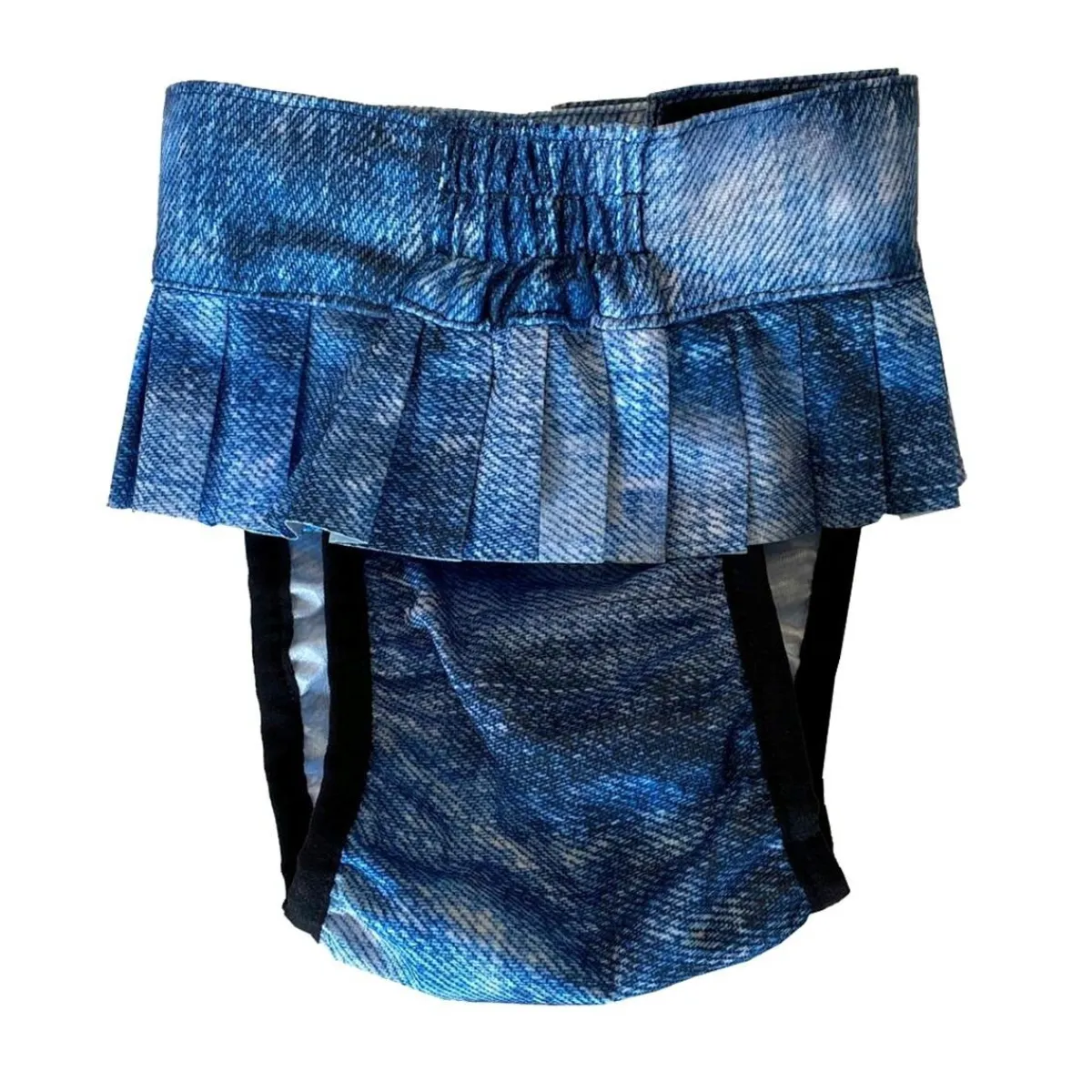 FinNero Koiran Narttu- Ja Urossuojat|Koiran Juoksuhousut Ja Urosvyöt*Ballerina juoksuhousut denim