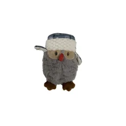 Bark A Boo Koiran Pehmolelut|Koiran Vinkulelut*Bark-A-Boo Mistletoe Cabin disc squeaker pöllö S