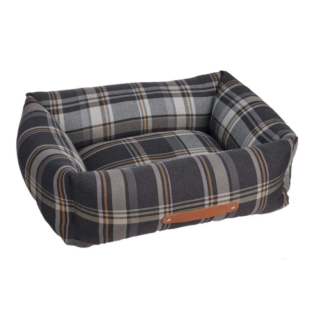 Basic Koiran Pedit Ja Alustat|Koiran Pedit*Premium Swift koiranpeti tummanharmaa tartan
