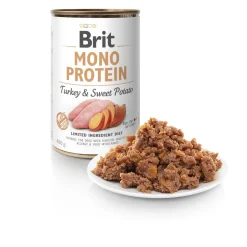 Brit Care Tarjoukset Koirille|Koiranruoat Erityistapeisiin*BC Mono Protein Kalkkuna & Batatti 400 g