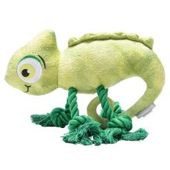 Beeztees Koiran Pehmolelut|Koiran Vinkulelut*Jungle Chameleon Kodi