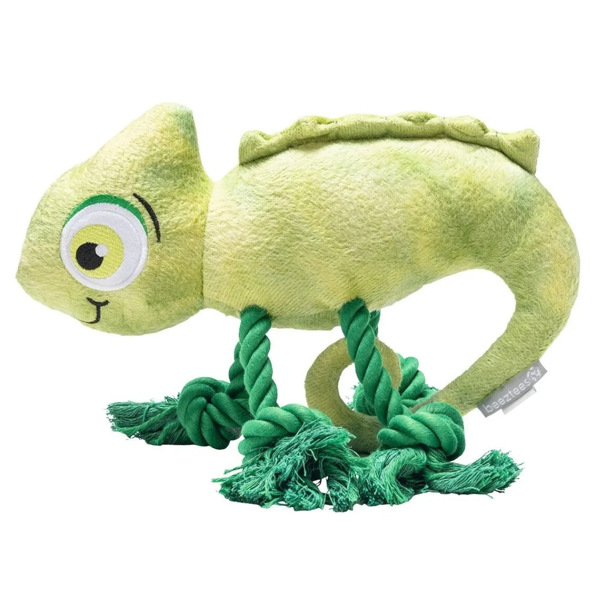 Beeztees Koiran Pehmolelut|Koiran Vinkulelut*Jungle Chameleon Kodi
