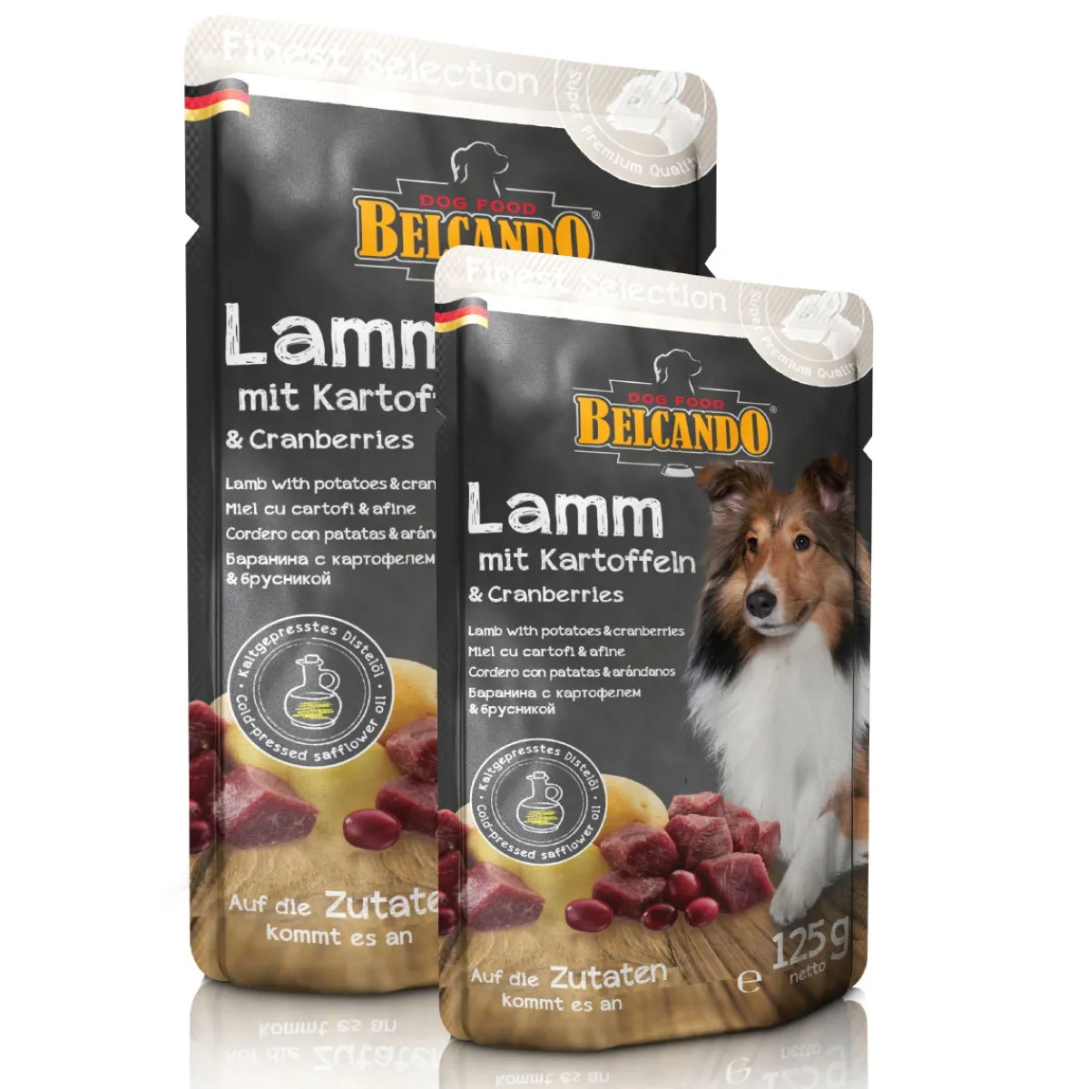 Belcando Koiran Märkäruoka Ja Makkarat*Lamb, Potatoe & Cranberry