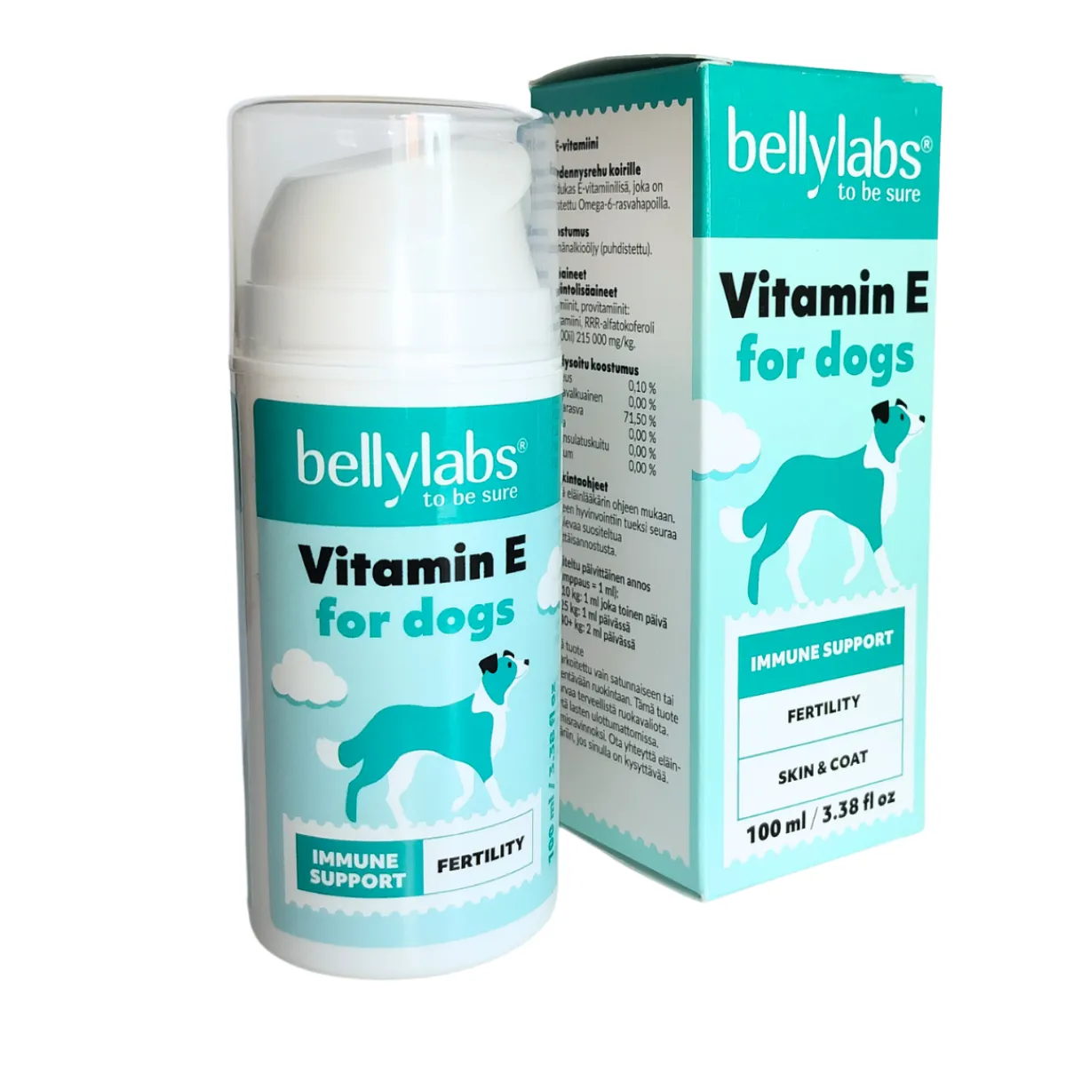 Bellylabs Öljyt, Vitamiinit Ja Lisäravinteet|Hoito Ja Terveys*E-vitamiini 100 ml