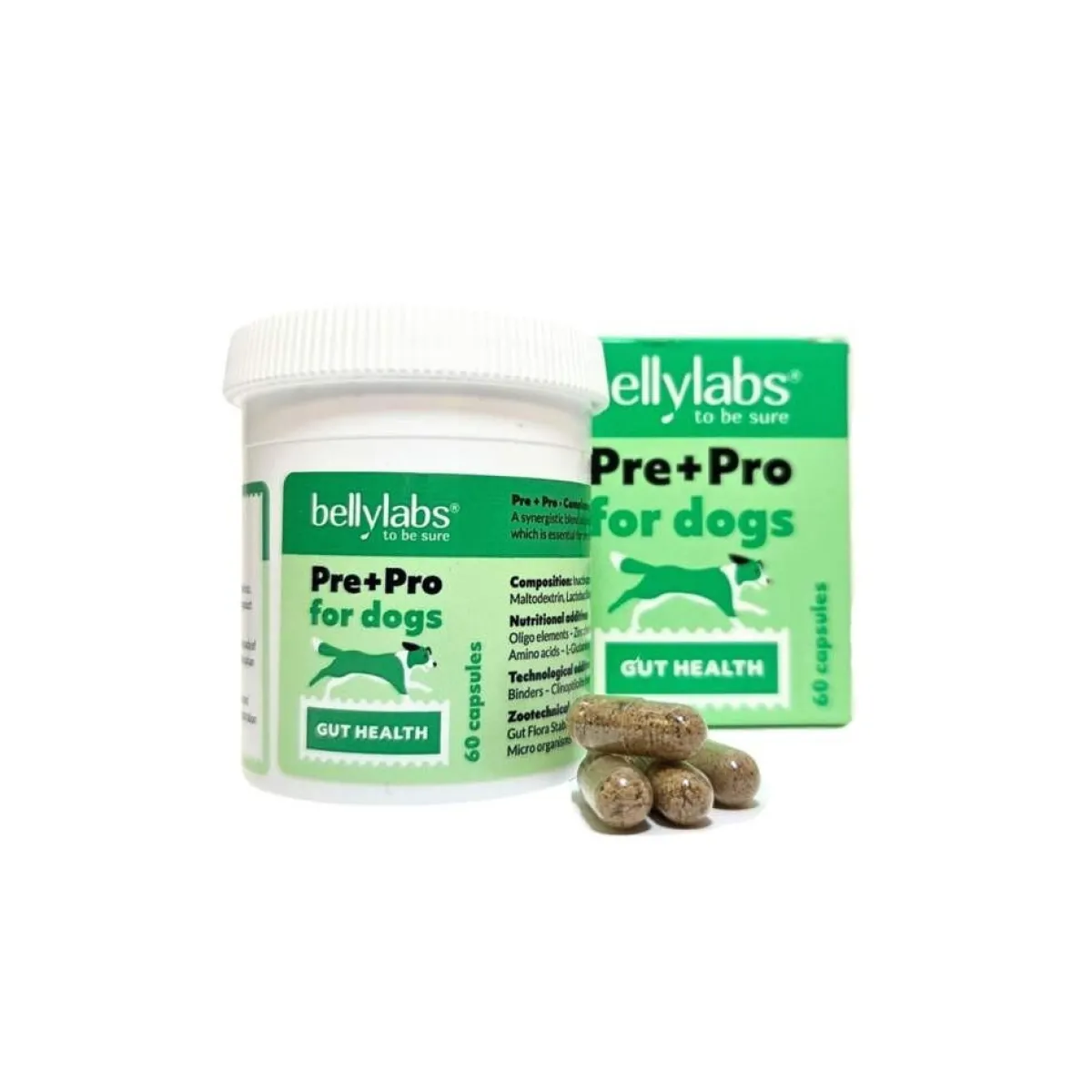 Bellylabs Öljyt, Vitamiinit Ja Lisäravinteet|Hoito Ja Terveys*Pre+Pro 60 kapselia
