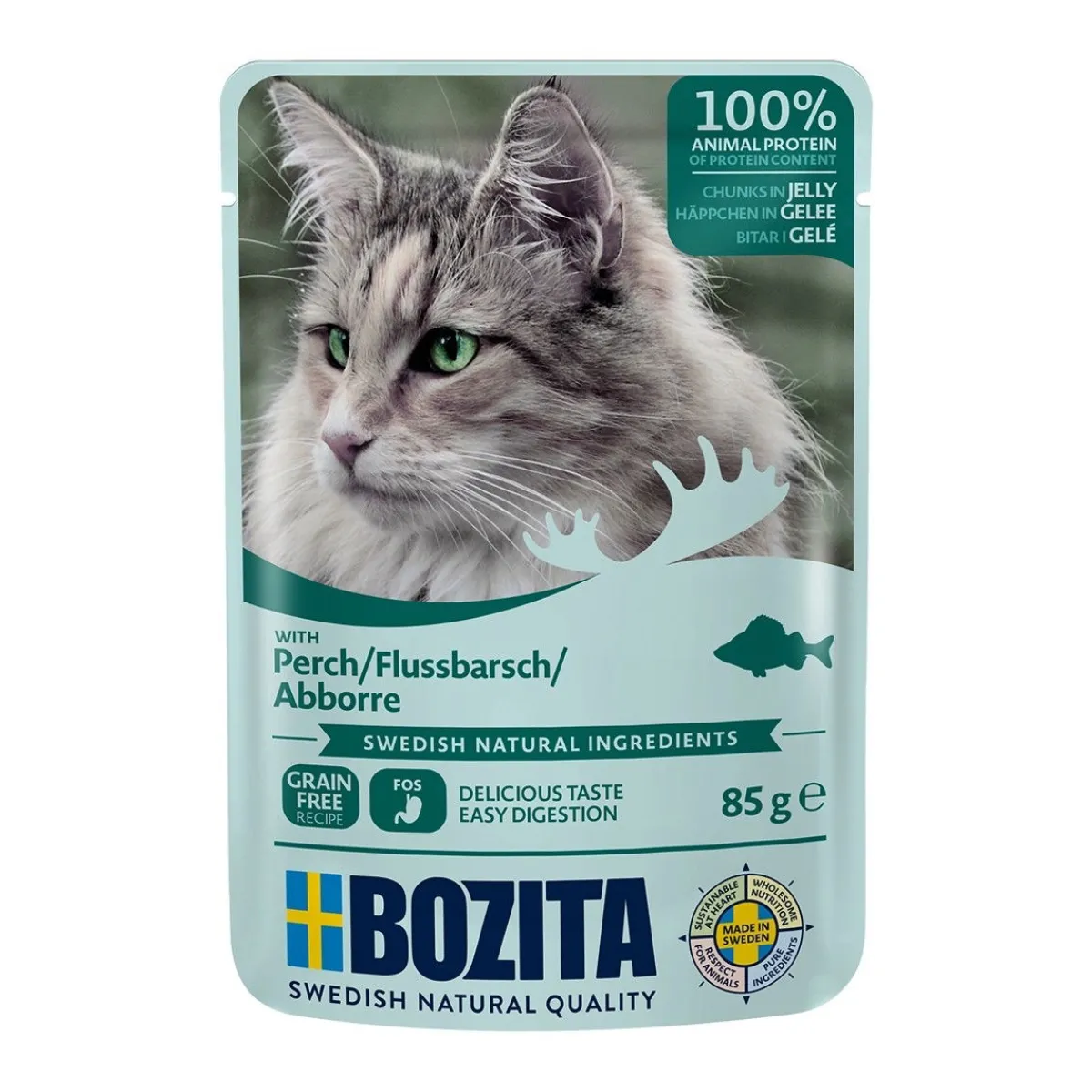 Bozita Kissan Märkäruoka*ahven hyytelössä 85 g