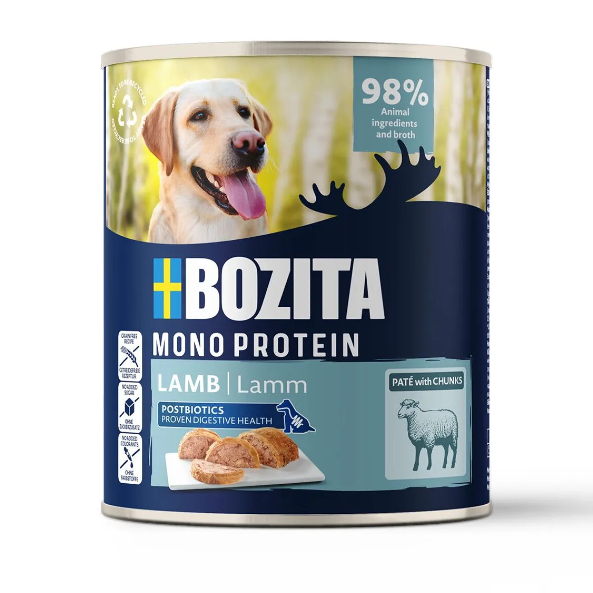 Bozita Koiranruoat Erityistapeisiin|Koiran Märkäruoka Ja Makkarat*Dog Pate Lamb