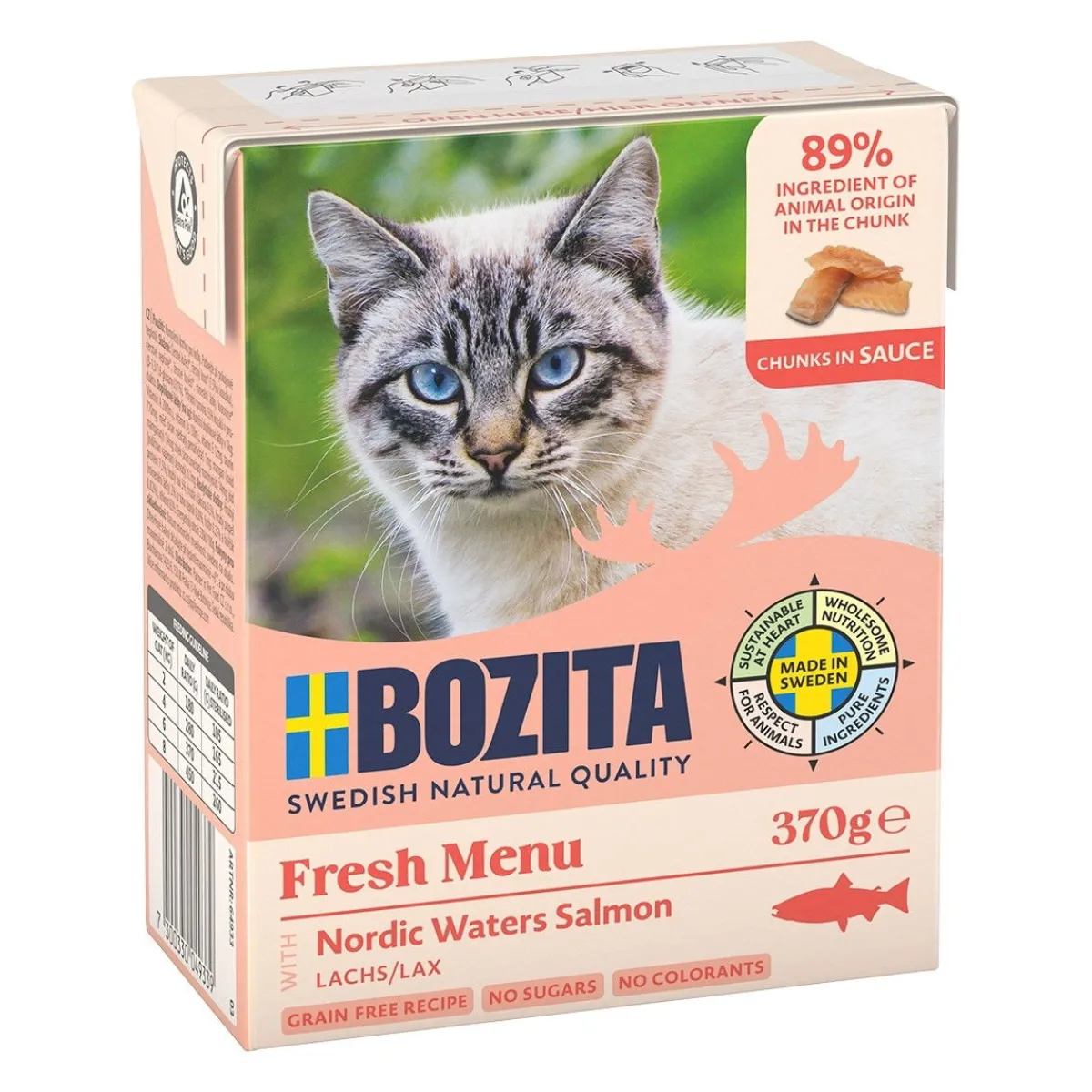 Bozita Kissan Märkäruoka*Feline Lohi 370g