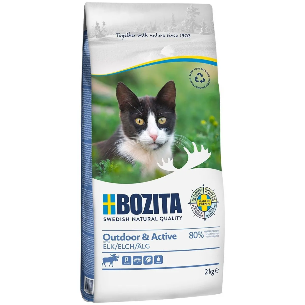 Bozita Kissan Heijastimet Ja Valot|Kissan Kuivaruoka*Feline Outdoor & Active