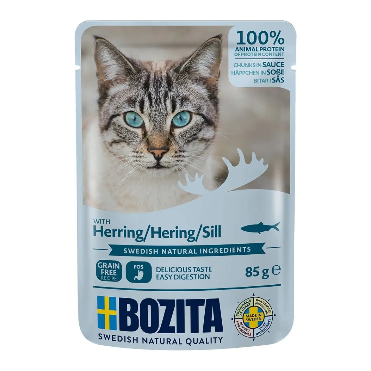 Bozita Kissan Märkäruoka*Feline silliä kastikkeessa 85 g