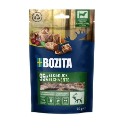 Bozita Pikkuherkut Ja Treeninamit*Meaty Bites Hirvi&Ankka 70g herkku koiralle