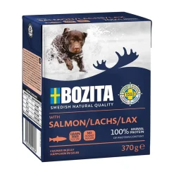Bozita Koiran Märkäruoka Ja Makkarat*Naturals lohi 370g
