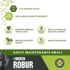 Bozita Robur Koiran Kuivaruoka|Koiranruoat Erityistapeisiin*Adult Maintenance Mini
