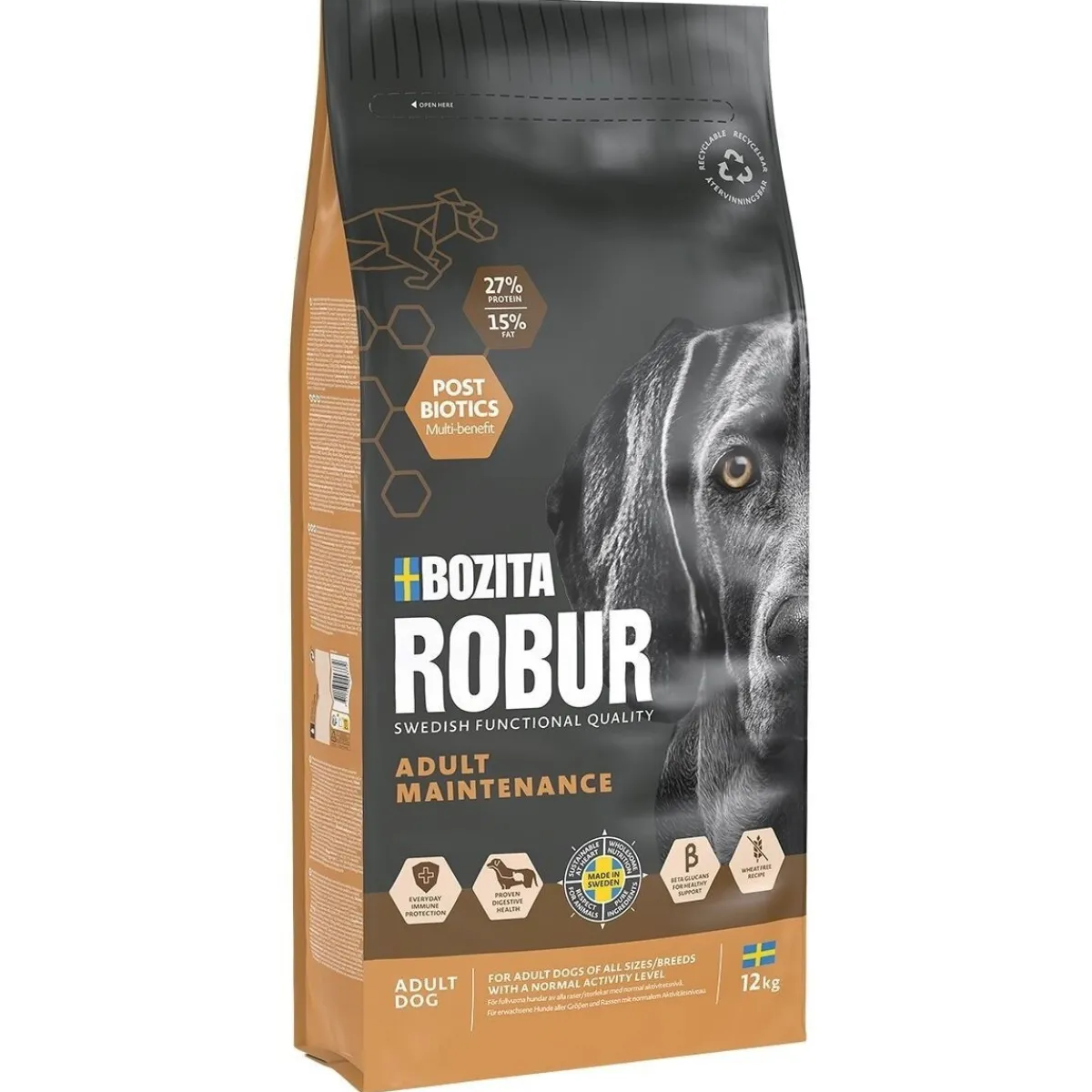 Bozita Robur Koiranruoat Erityistapeisiin|Koiran Kuivaruoka*Adult Maintenance