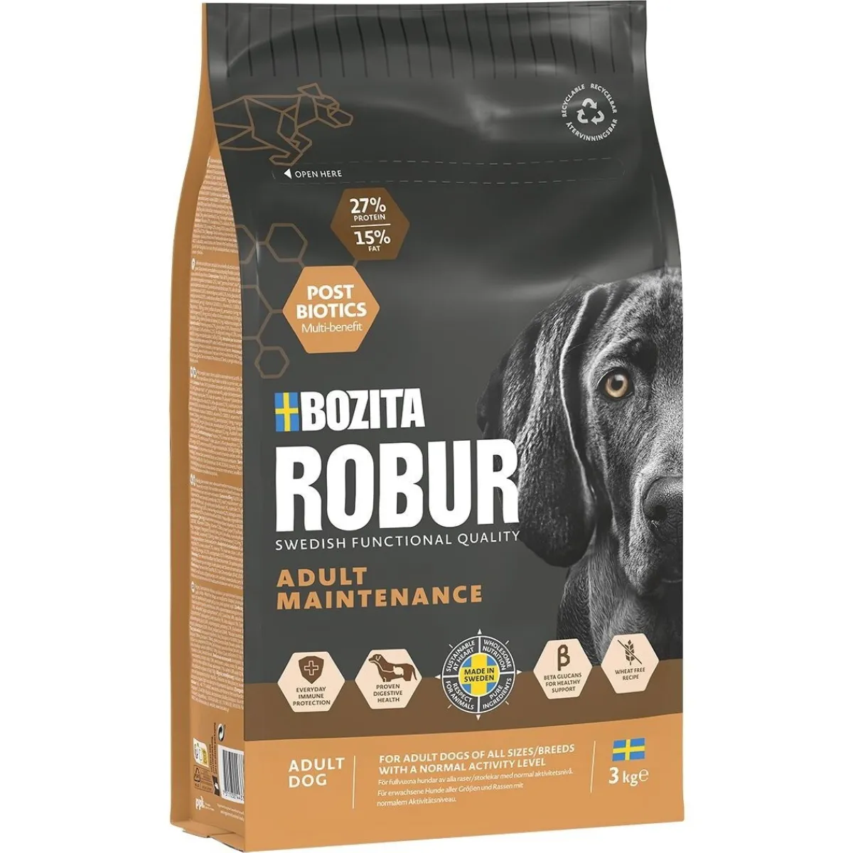Bozita Robur Koiranruoat Erityistapeisiin|Koiran Kuivaruoka*Adult Maintenance