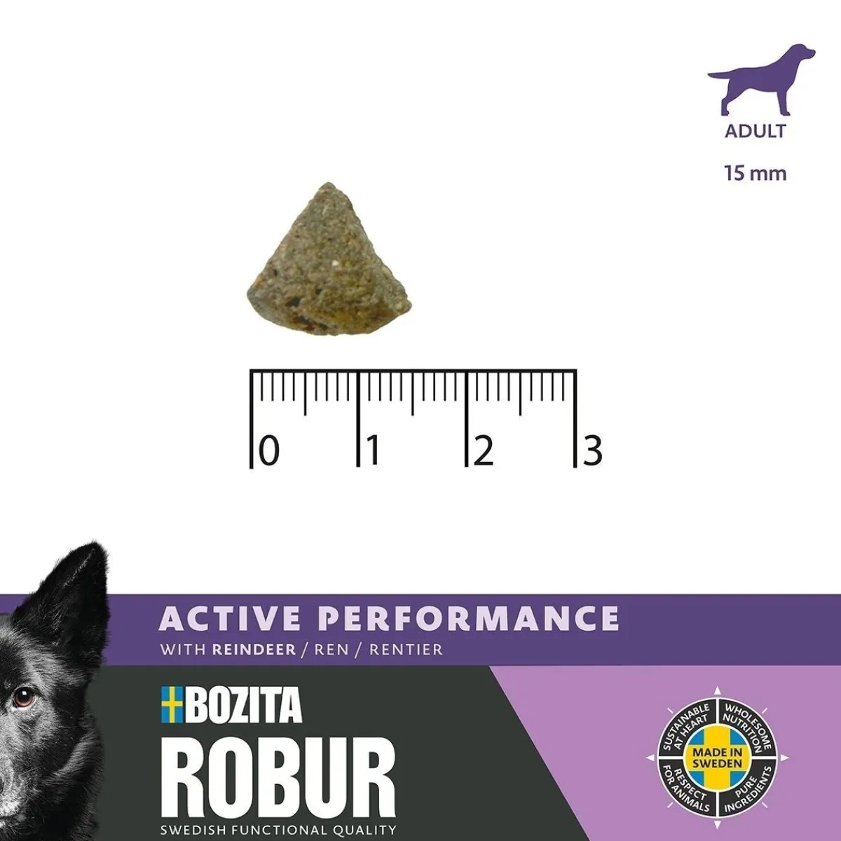 Bozita Robur Koiran Kuivaruoka|Koiranruoat Erityistapeisiin*Adult Performance Reindeer 12kg