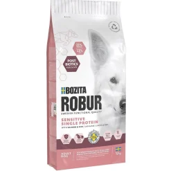 Bozita Robur Koiran Kuivaruoka|Koiranruoat Erityistapeisiin*Adult Sensitive Single Salmon