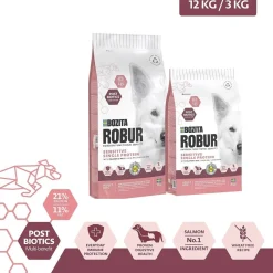 Bozita Robur Koiran Kuivaruoka|Koiranruoat Erityistapeisiin*Adult Sensitive Single Salmon