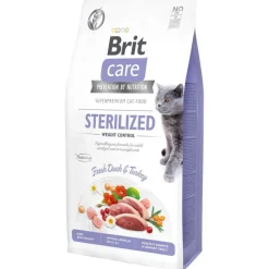 Brit Care Tarjoukset Kissoille|Viljaton Kissanruoka*Cat Grain-Free Sterilized Weight Control