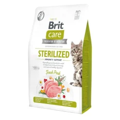 Brit Care Viljaton Kissanruoka|Tarjoukset Kissoille*Cat Grain-Free Sterilized Immunity Support