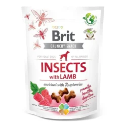 Brit Care Tarjoukset Koirille|Pehmeät Koiran Herkut*Cracker Insects lammas 200g