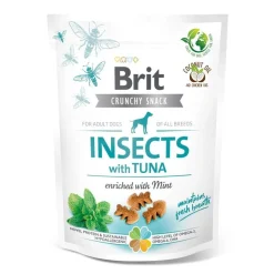 Brit Care Tarjoukset Koirille|Pehmeät Koiran Herkut*Cracker Insects tonnikala 200g