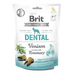 Brit Care Tarjoukset Koirille|Pehmeät Koiran Herkut*Functional Snack Dental peura 150 g