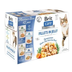 Brit Care Kissan Märkäruoka|Tarjoukset Kissoille*Jelly Multipack 12 x 85 g