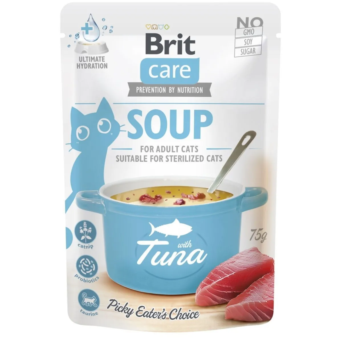 Brit Care Tarjoukset Kissoille|Kissan Keitot*kissan kalakeitto 75 g